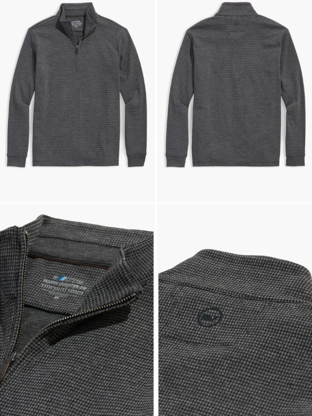 Vineyard Vines Otg Bluffs Performance Quarter-Zip Pullover Medium